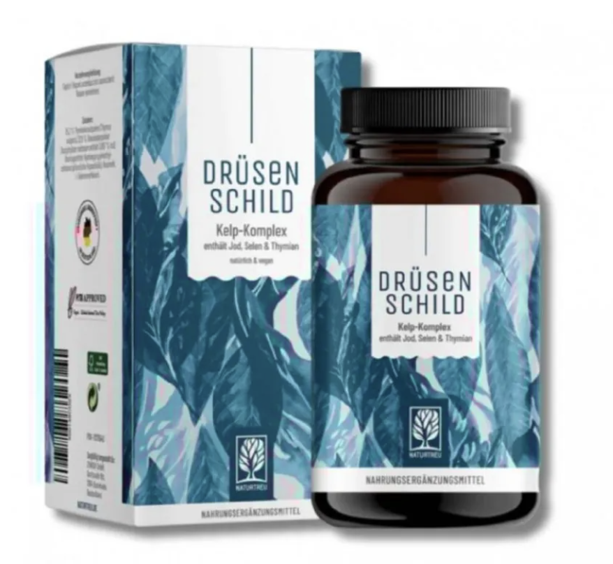 NATURTREU Komplex pro štítnou žlázu, jód+selen, DrüsenSchild